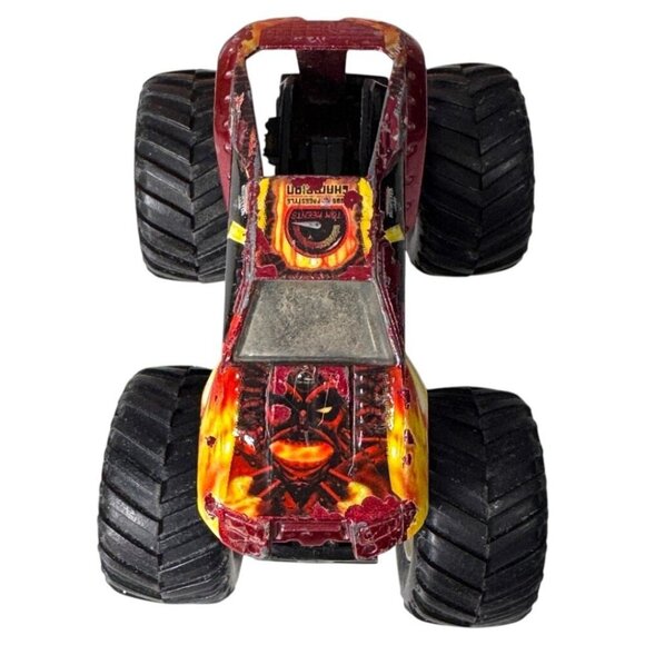 Hot Wheels Maximum Destruction Monster Jam Truck Scale Model Rare Red‎ Color - Picture 4 of 5